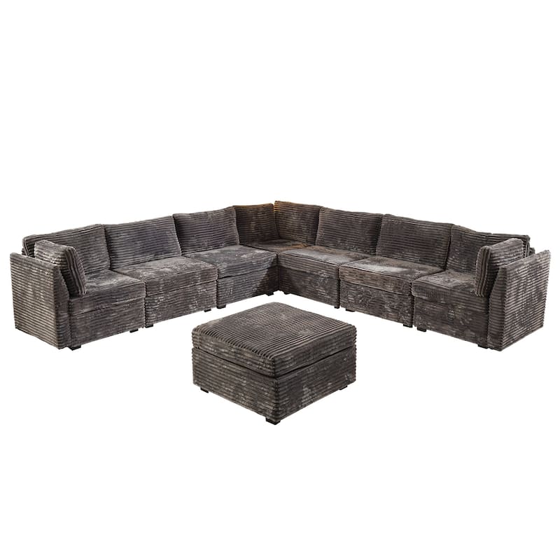 OVIOS Modern Minimalist L-Shaped Sofa​