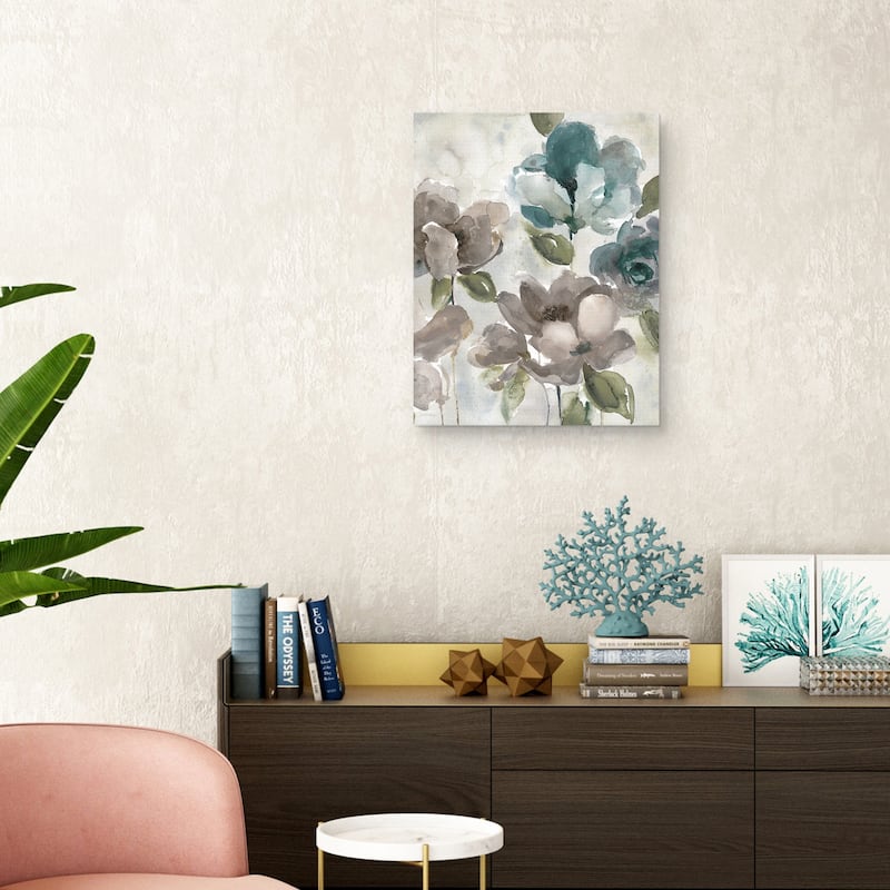 Topaz Garden II by Carol Robinson Canvas Art Print