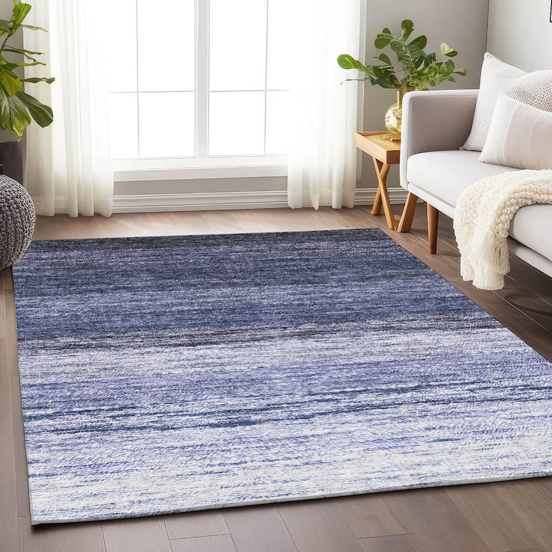 Premium Washable Super Soft Chunky Ombre Mayfield Rug