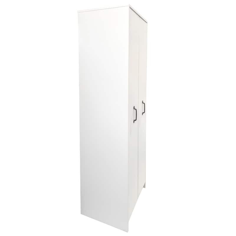 4-Tier Slide-Out Bookcase with Wheels, Narrow Hidden Storage Cabinet with Pull-Out Shelving for Home Office