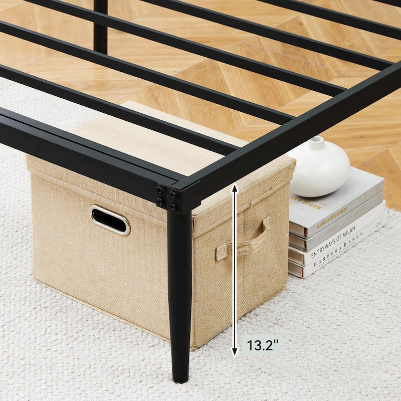 14 Inch Metal Bed Frame, Twin Bed Frame