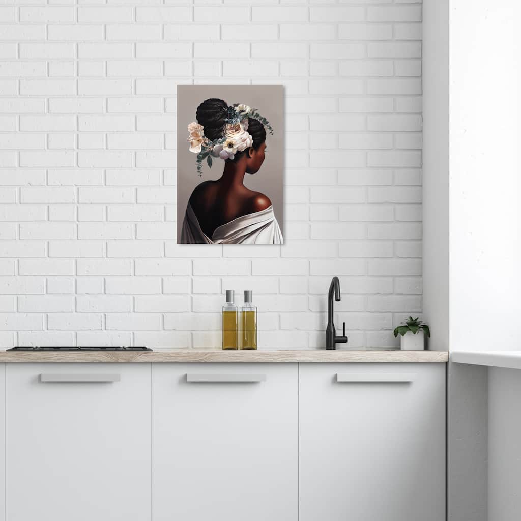 Wynwood Studio Fashion and Glam Darla Brown and Traditional Wall Art Canvas Print