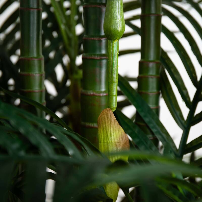 Artificial Areca Palm Potted Tree - 8' - Green