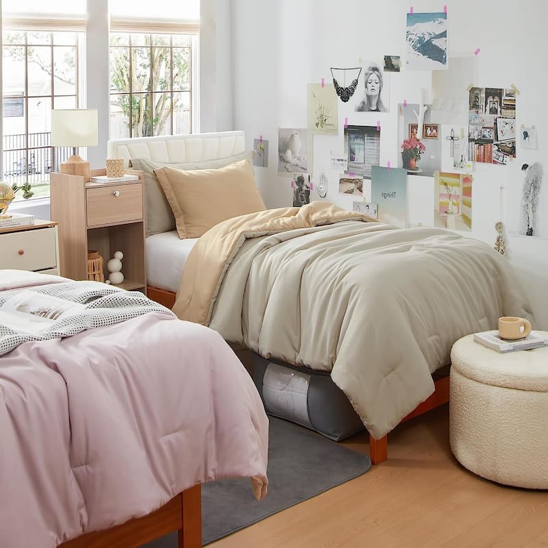 Dorm Haul® - Cozy College Comforter Set - Twin XL Reversible Bedding