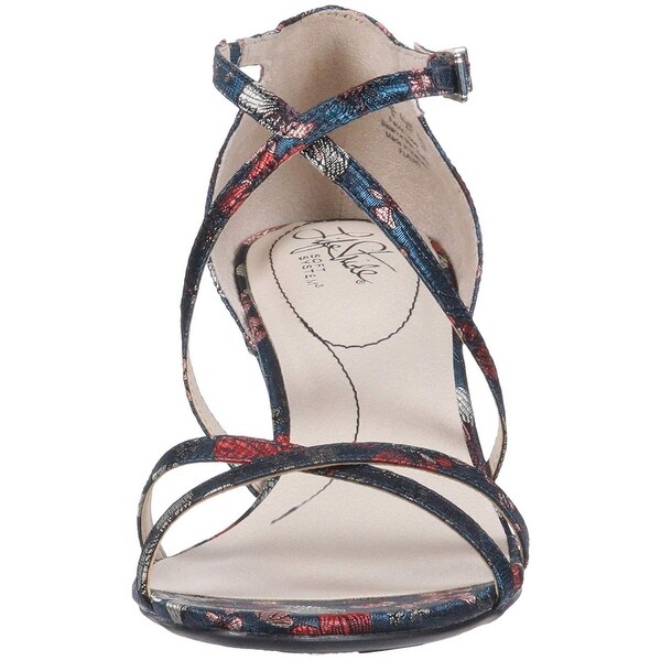 life stride silver sandals