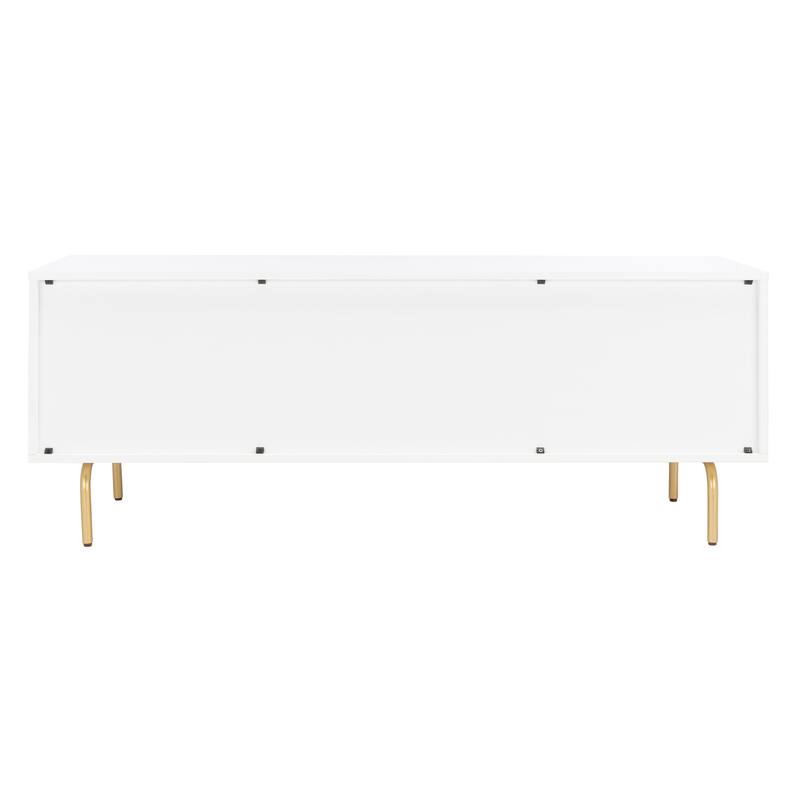 SAFAVIEH Lerke Media TV Stand - 54" W x 15.7" L x 19.7" H - 54Wx16Dx20H