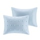 preview thumbnail 28 of 124, Intelligent Design Maize Cotton Jacquard Duvet Cover Set with Euro Shams and Throw Pillows