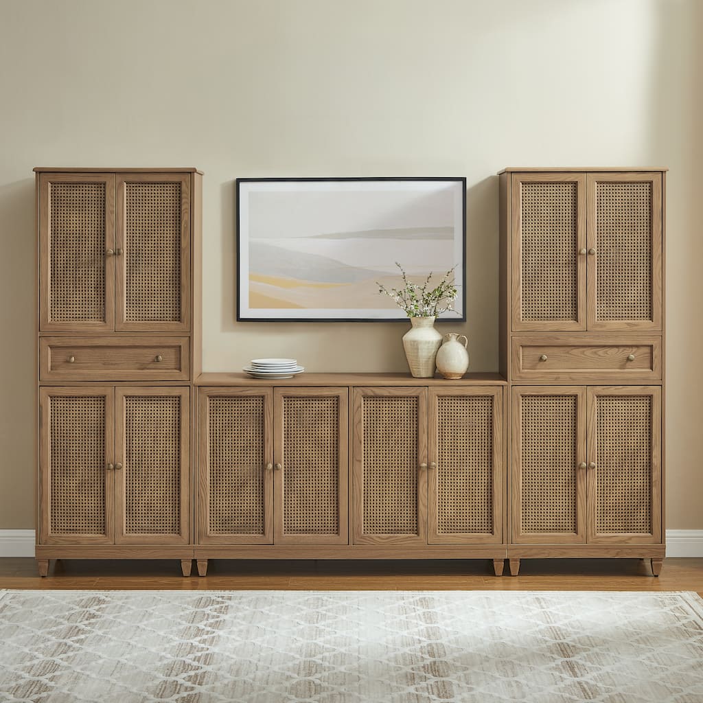 Crosley Katia 3-Piece Sideboard And Pantry Set