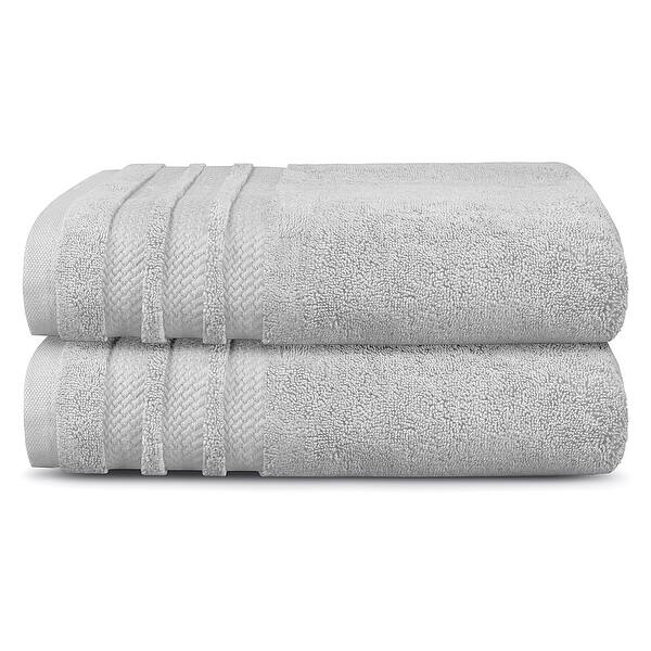 Finesse Opulent Zero Twist Cotton Towel Set 625 Gsm Overstock 28358395