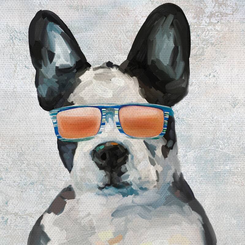 Shady Pups I, II, III, IV by Studio Arts Canvas Art Prints