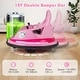 preview thumbnail 31 of 37, 12V Kids Ride On Bumper Car with Remote Control and Dual Joysticks - 26.5" x 25.5" x 19" (L x W x H)