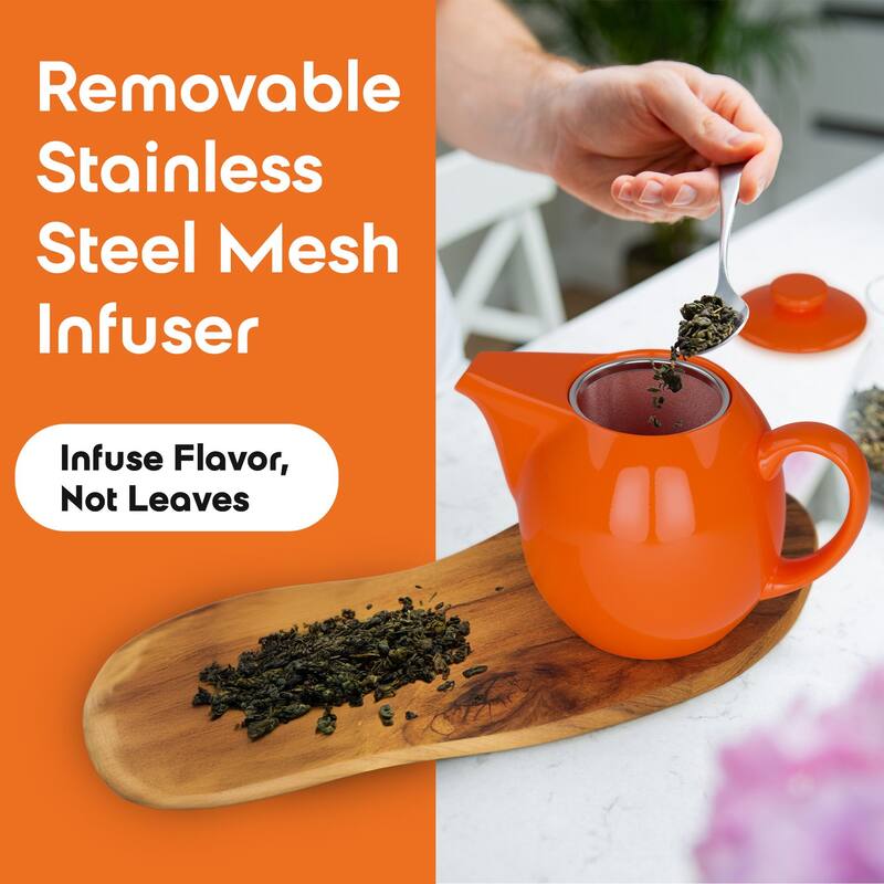 Omniware Teaz 3-4 Cup Teapot with Infuser - 24 oz