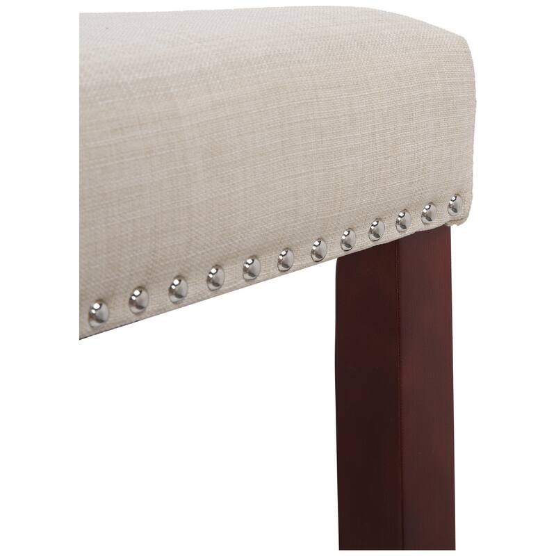 Jameson Upholstered Polyester Cherry 24 Inch Counter Stool