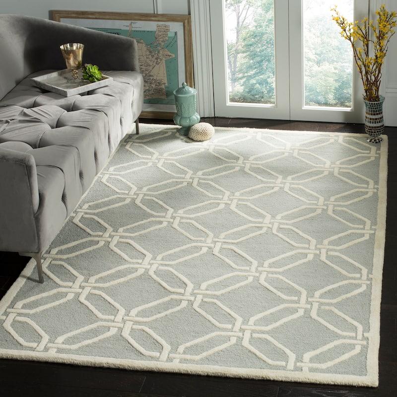 SAFAVIEH Handmade Cambridge Nhung Modern Moroccan Wool Rug