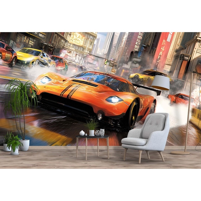 car wallpaper mural