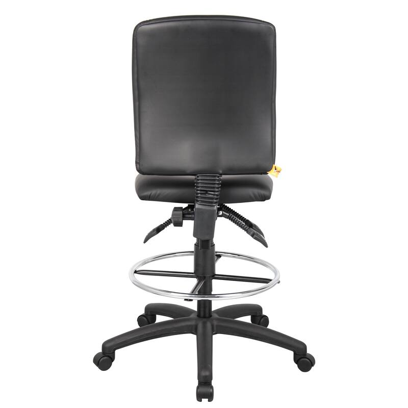 Boss LeatherPlus Multifunction Drafting Stool