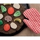 preview thumbnail 6 of 6, Yellow Door Sensory Play Stones, Pizza Toppings - Multi