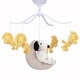 preview thumbnail 1 of 5, Bedtime Originals Snoopy Love Musical Baby Crib Mobile Soother Toy