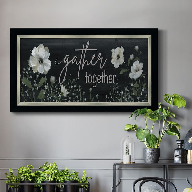 Gather Together Premium Framed Canvas- Ready to Hang