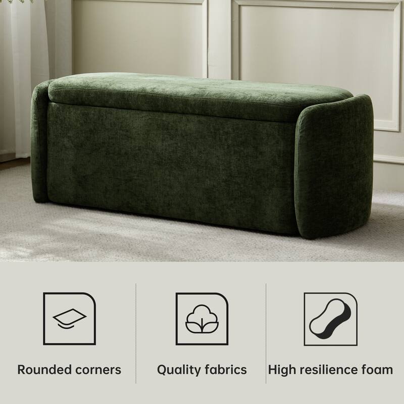 Bedroom Bench Storage Bench with Arms Ottoman entryway bench with storage End of Bed Bench, Entryway Bench