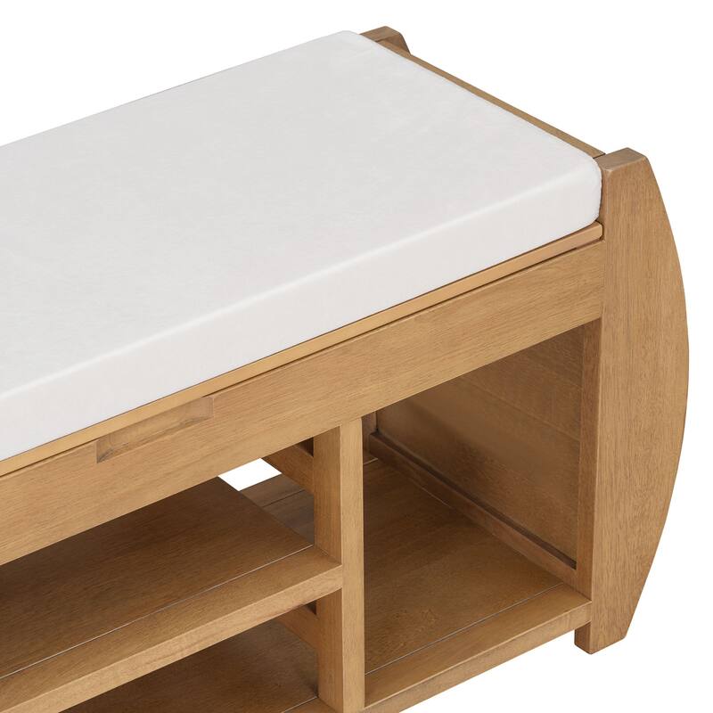 Vintage Multifunctional Storage Bench