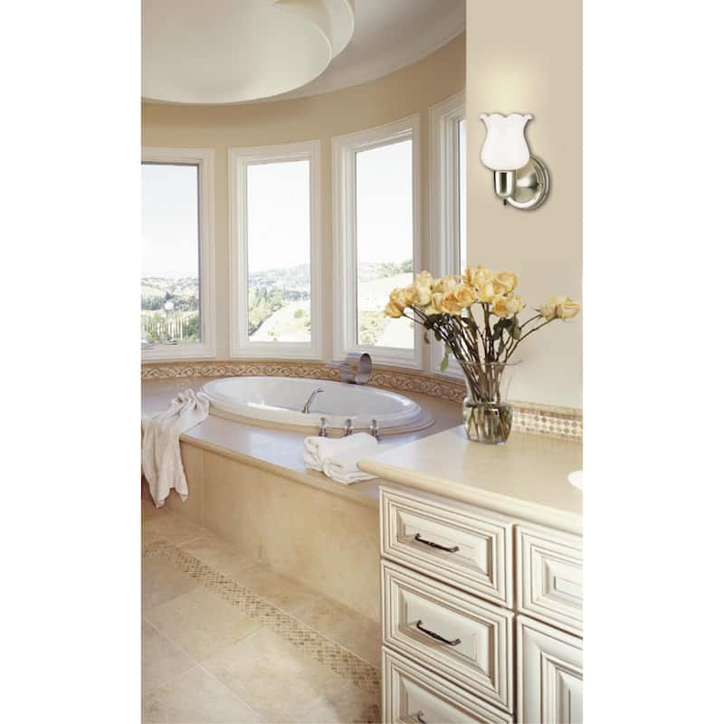 Westinghouse One-Light Interior Wall Fixture with On/Off Switch - 1-Light