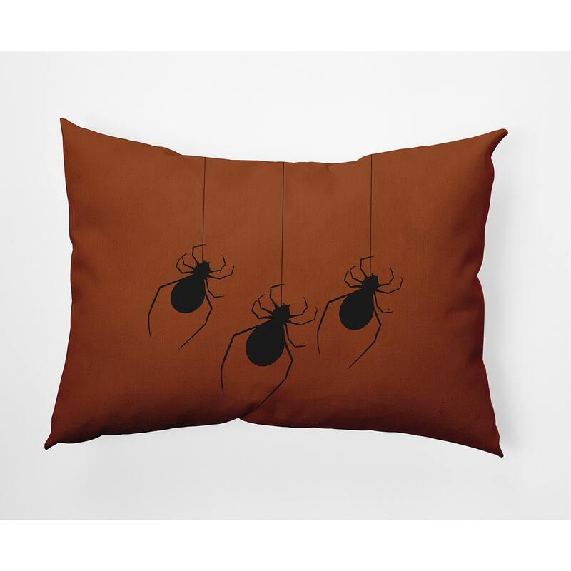 Hanging Spiders Decorative Throw Pillow