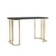 preview thumbnail 11 of 11, Woren Contemporary 47-inch Steel Computer Desk with USB Ports by Furniture of America