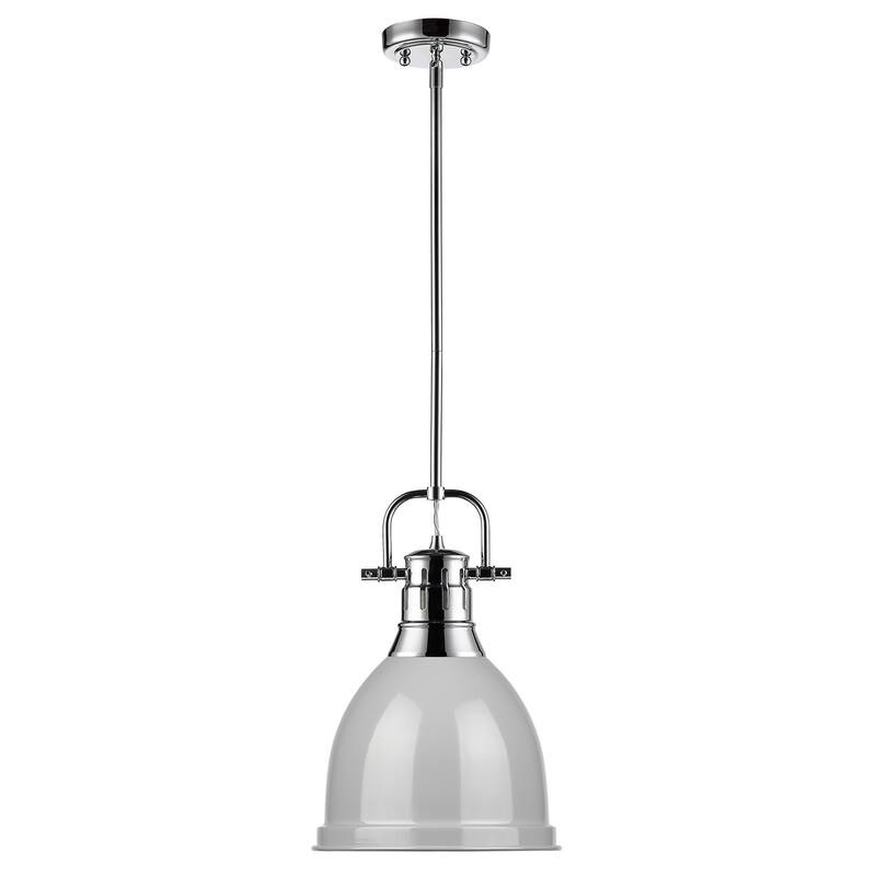 Golden Lighting Duncan Single Light 9" Wide Mini Pendant