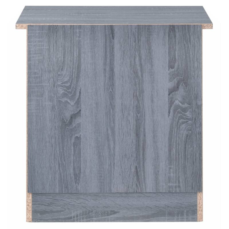 Glory Furniture Hudson Nightstand , Gray