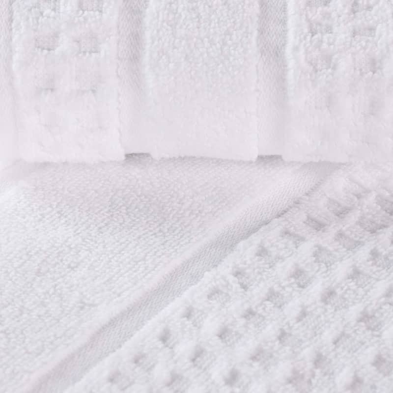 Superior Napa Zero Twist Cotton Soft Waffle Hand Towel Set of 6