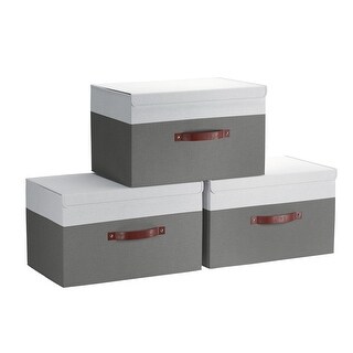 Foldable Collapsible Large Storage Box Bins Linen Fabric Shelf Basket ...