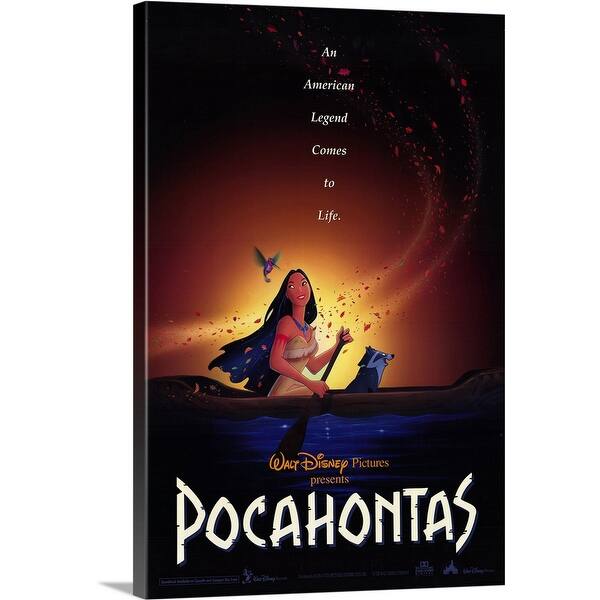 Pocahontas 1995 Canvas Wall Art Overstock 24133737