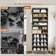 preview thumbnail 5 of 4, Freestanding 10-Tier Shoe Storage Cabinet,Narrow Wood Shoe Rack Shoe Organizer,Sturdy Closet Organizer Open Display Cabinet