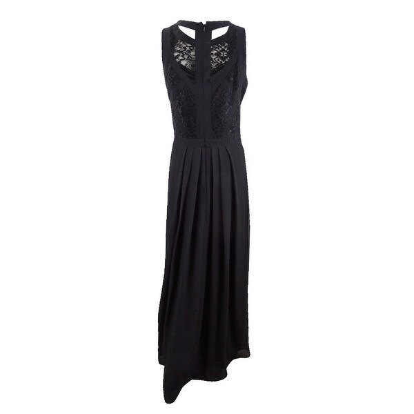 petite black gown