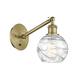 Option Antique Brass / Clear Deco Swirl