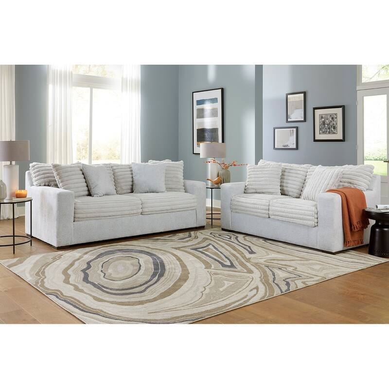 Woodhaven Furniture Studio Cord Sleeper Sofa