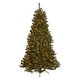 preview thumbnail 3 of 14, 9-foot Noble Fir Pre-Lit String Light or Unlit Hinged Artificial Christmas Tree by Christopher Knight Home