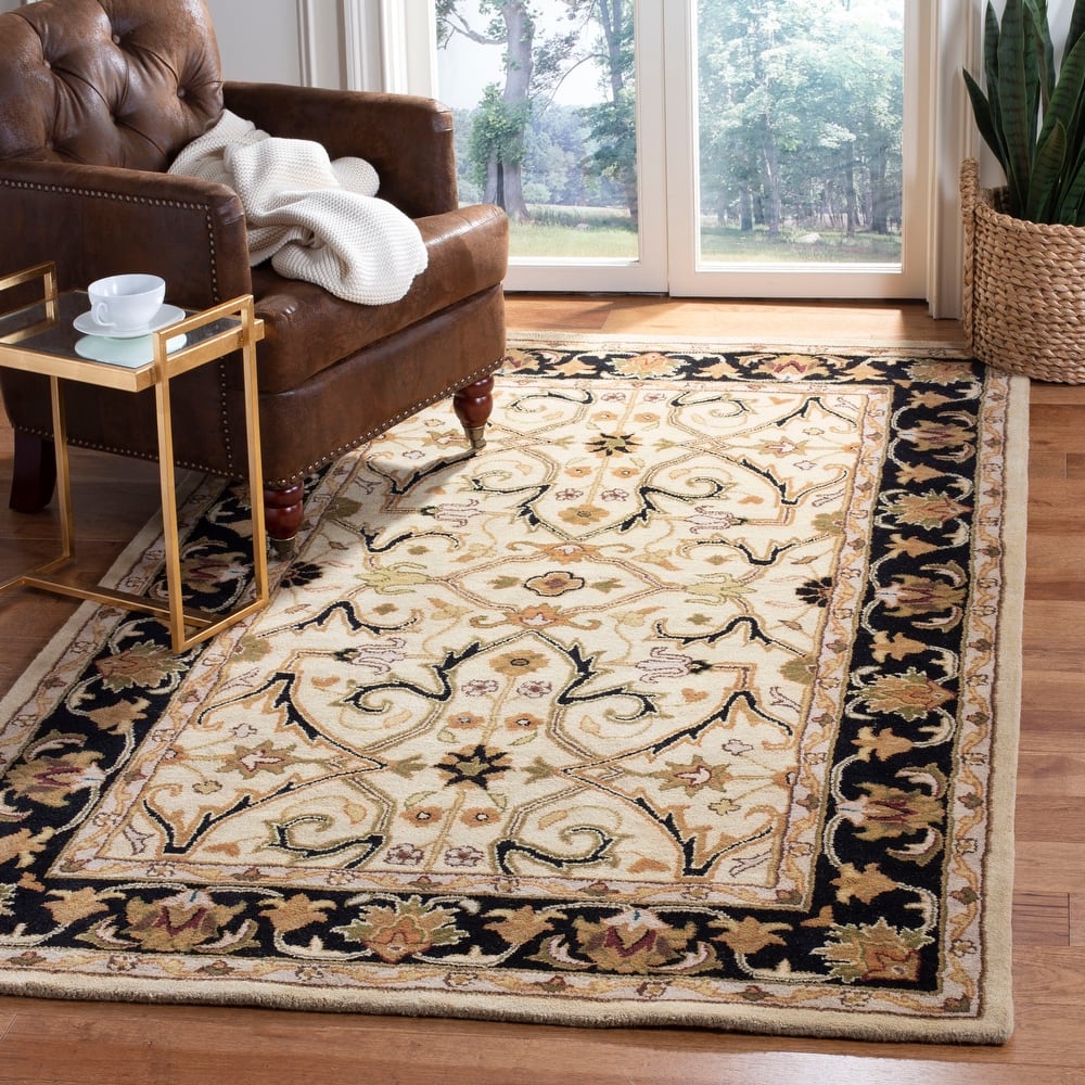 SAFAVIEH Handmade Heritage Abc Traditional Oriental Wool Rug
