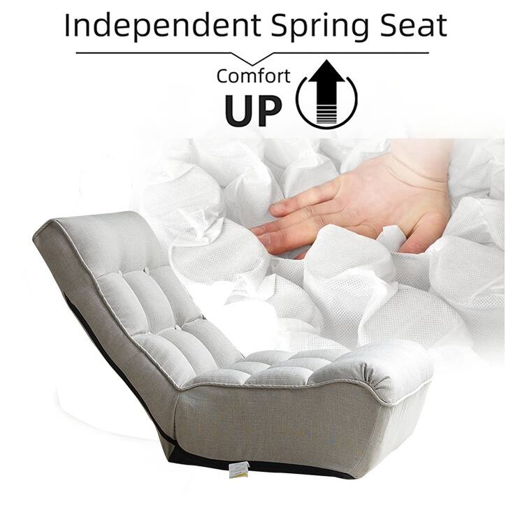 Lazy Sofa Recliner Gaming Chair Adjustable Floor Mat