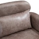 preview thumbnail 35 of 36, Loveseat, Lounge Sofa, Double Seat Removable Headrest with 2 Pillows