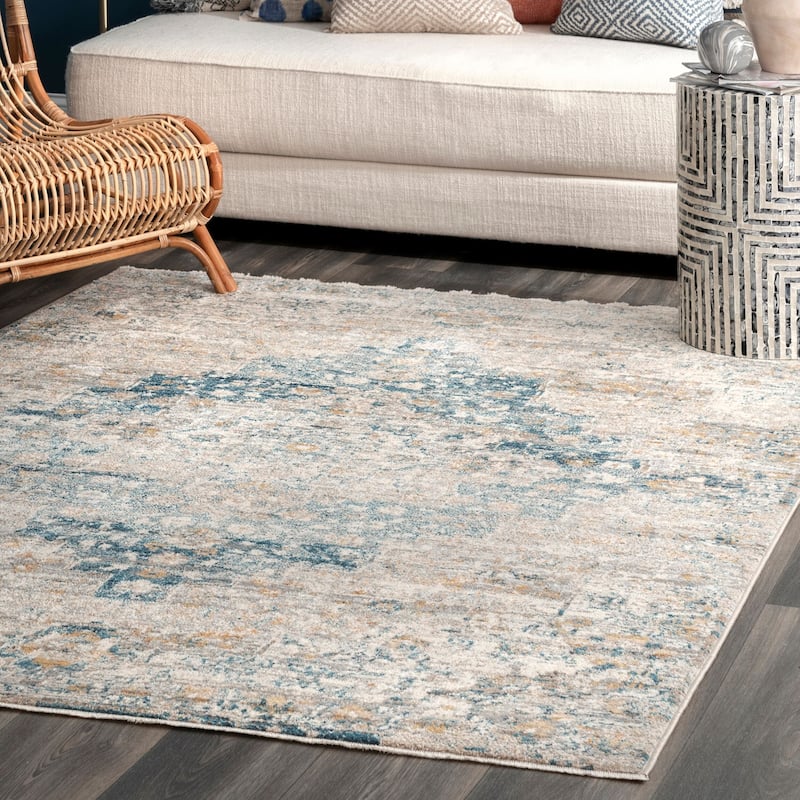 Nuloom Diana Medallion Vintage Area Rug