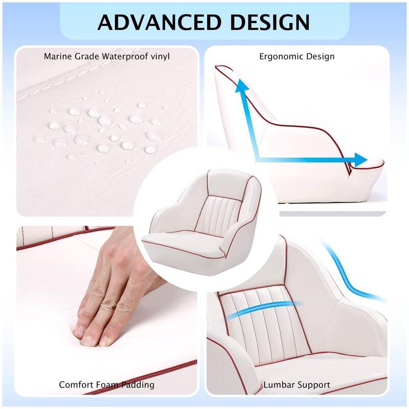 Comfortable Pontoon Boat Seat