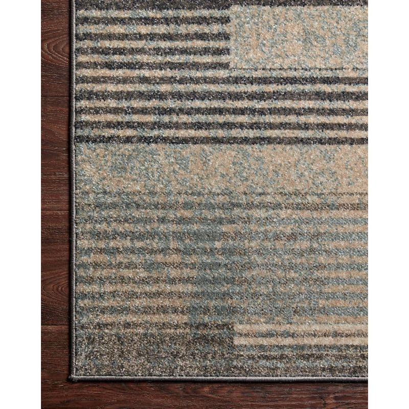 Alexander Home Bradford Modern Stripe Area Rug