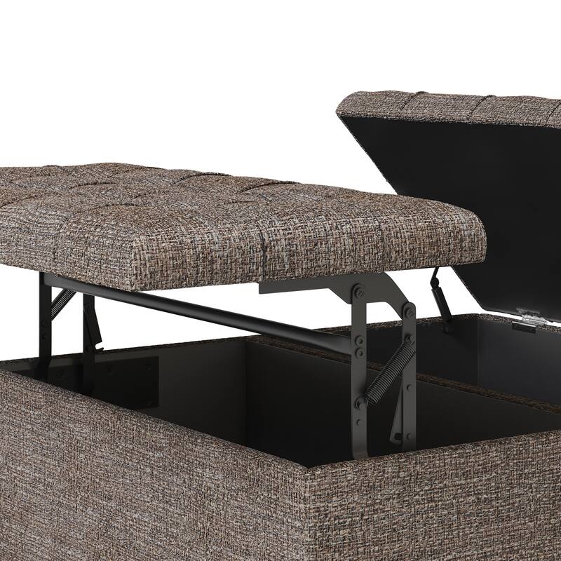 Coffee Table Storage Ottoman