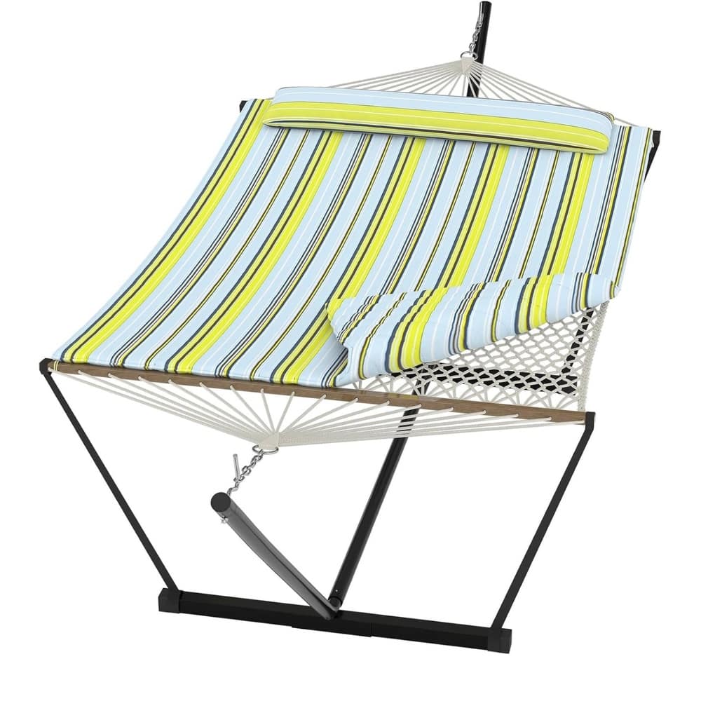 450 LBS Capacity, 2 Person Outdoor Hammock for Patio, Backyard, Garden, Beach