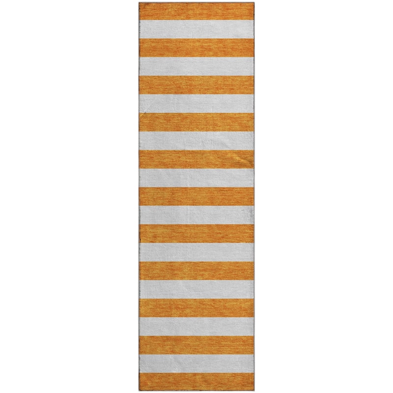 Premium Washable Super Soft Cabana Stripe Mayfield Rug