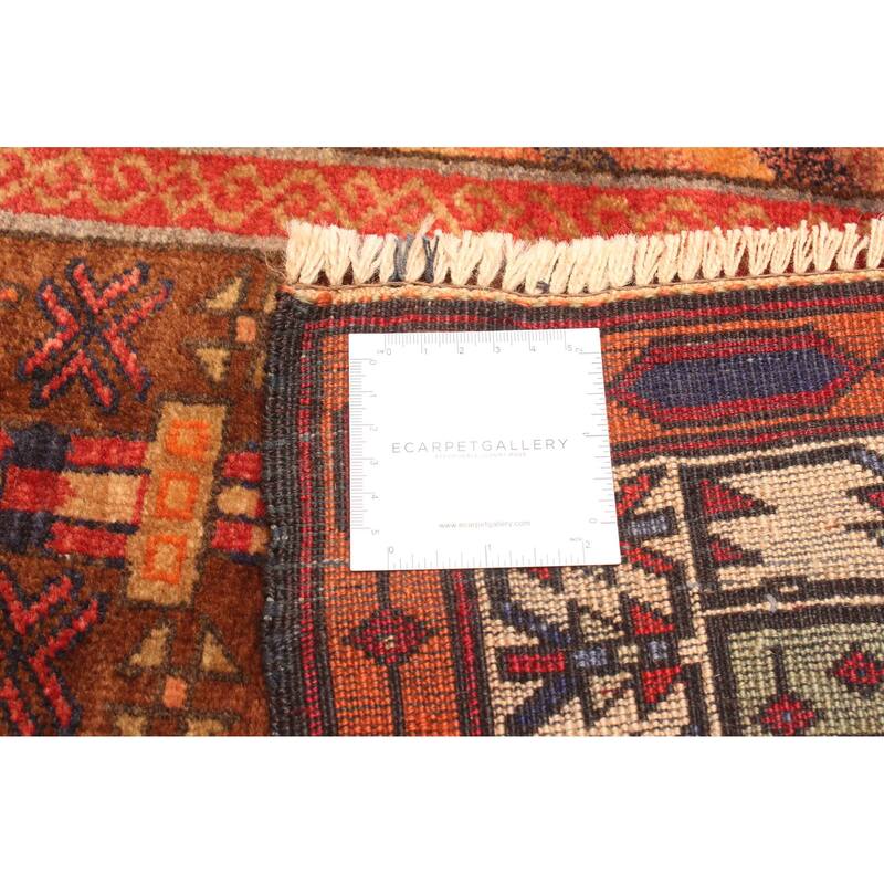 ECARPETGALLERY Hand-knotted Teimani Brown Wool Rug - 2'7 x 4'5