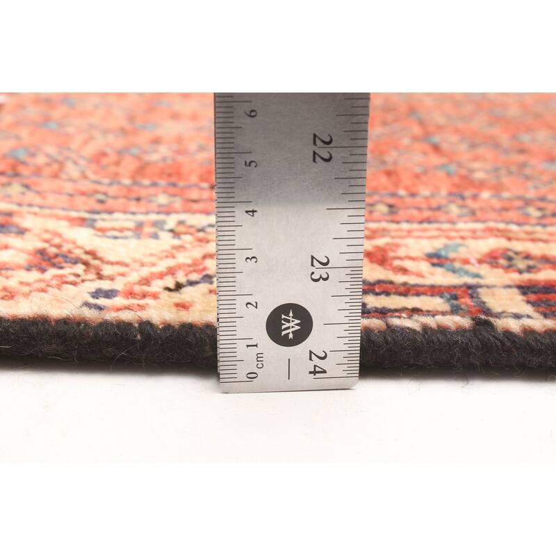 ECARPETGALLERY Hand-knotted Andelz Copper Wool Rug - 2'6 x 9'9