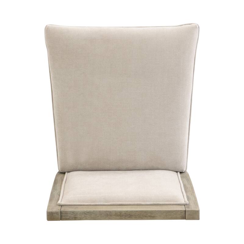 Roomfitters Retro Bar Stools, Set of 2 Upholstered 30.5" Bar Height Chairs with Fabric Cushion and Wood Frame